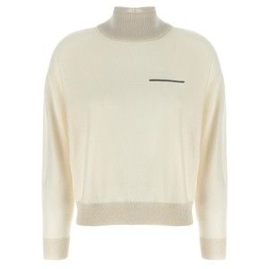 Peserico Lurex Details Turtleneck Sweater - NWT
